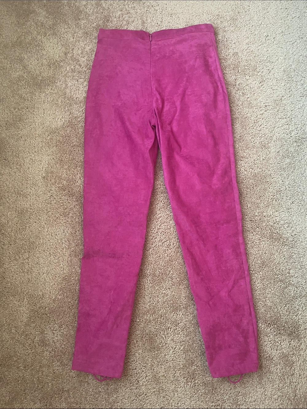 NWT House of CB Sophina Faux Suede Lace Up Pants - Picture 4 of 10